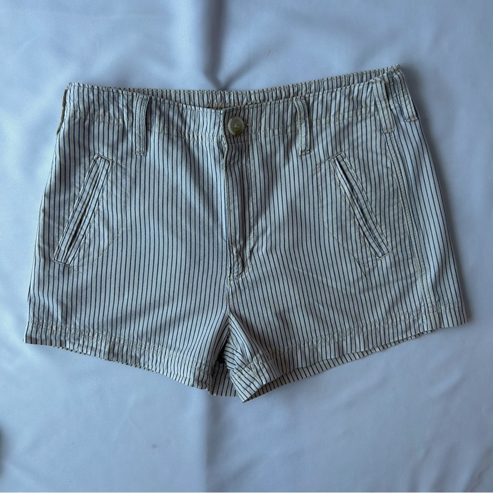 Striped Gray Women's Shorts